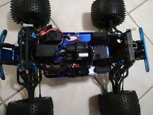Tmaxx Classic Brushless Mod with reverse and  brakes