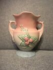 Hull Art Pottery Hand Painted Vase 2 Handle Wildflower W-4 USA 6 ½