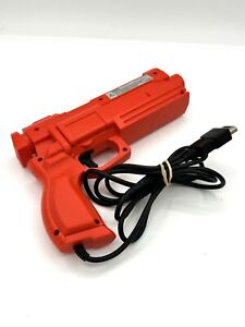 Sega Saturn Light Gun Stunner Controller Orange MK-80113 Authentic