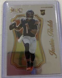New Listing2021 Panini Select Certified Justin Fields Rookie Card #SCR-4 Chicago Bears