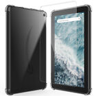 For Amazon Kindle Fire 7 2022 Case Clear Shockproof Soft Cover/ Screen Protector