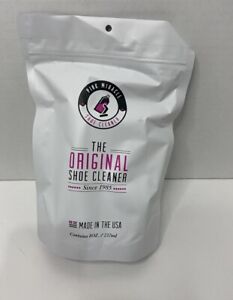 8 oz Pink Miracle Shoe Cleaner Kit complete with bottle and brush