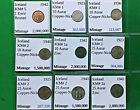 Nice Lot of 9 Different Old Iceland Coins 1923-1942 Vintage World Foreign 2 of 2