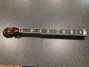 Replacement Banjo Neck 5-string For Gibson Style Too Piece Flange.
