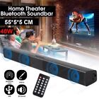 Sound Bar 4 Speaker System Wireless Bluetooth Subwoofer for TV Home Theater USA