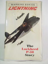 Warbird Series Lightning The Lockheed P-38 Story VHS Tape