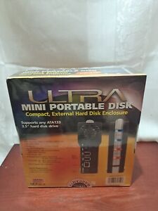 ULT31310 Ultra Mini Portable Disk. Compact, External Hard Disk Enclosure C6 NOS