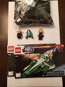 LEGO Star Wars: Saesee Tiin's Jedi Starfighter (9498) 100% complete with manuals
