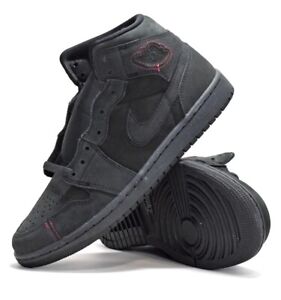 Nike Air Jordan 1 Mid SE Craft Shoes Dark Smoke FD8634-001 Men's 7.5/Women’s 9