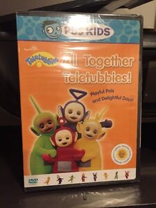 Teletubbies - All Together Teletubbies (DVD, 1998) PBS Kids/Mfg. Sealed