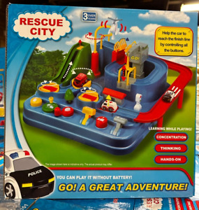 RESCUE CITY Kids Toys for 3 Years+ Race Track Car Adventure NEW IN BOX
