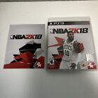 NBA 2K18 Sony PlayStation 3 Case And Manual Only