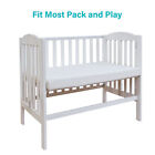 Pack&Play Crib Mattress Baby Memory Foam Playard Mattress Pads with Bamboo Cover