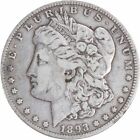 1893 Morgan Silver Dollar F Uncertified #731