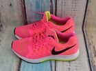 Women's Nike Air Zoom Pegasus Athletic Running Shoes SIZE 8 Volt Pink PRE-OWNED