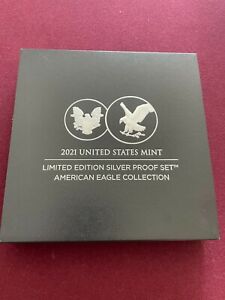 2021 Limited Edition Silver Proof Set PCGS PF69 with OGP       BLUE LABEL