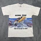 Vintage White Water Rafting Shirt Adult Small* 90s Ocoee River Tennessee AOP