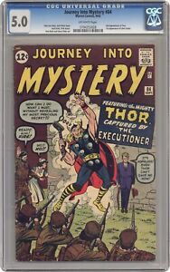Thor Journey Into Mystery #84 CGC 5.0 1962 0794353028 1st app. Jane Foster