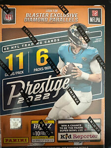 *SEALED* Panini 2022 Prestige NFL Football Blaster - 66 Cards