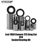 For Losi 1969 Camaro 22S Drag Car RTR Sealed Bearing Kit