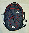 The North Face Borealis Backpack - Black Red Lining