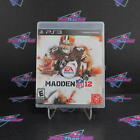 Madden NFL 12 PS3 PlayStation 3 DD Complete - (See Pics)