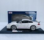 1/18 Maisto Porsche 911 GT3 RS 4.0 White Diecast Blue Special Edition
