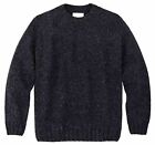 Filson Heritage 3 Gauge Wool Sweater 20263659 MADE IN ITALY Slate Navy Melange