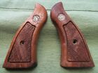Factory Smith & Wesson / S&W K-Frame Magna Grips - 1970's-1980's Grips -No Screw