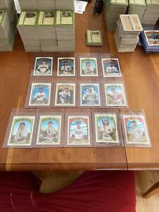 LOT of 13 - 2021 Topps Heritage High Number WHITE REFRACTOR MINT+ #/999 SP