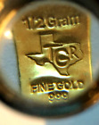 1 /2 gram Gold Bar - TGR TEXAS - 999.9 Fine in Assay