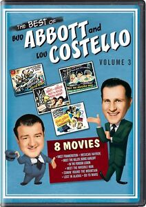 The Best of Bud Abbott and Lou Costello Volume 3 DVD Boris Karloff NEW