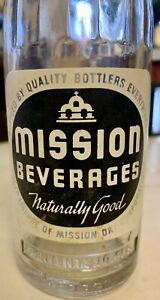 Mission Beverages 10 Oz. Soda Bottle