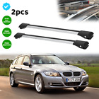 Fit BMW 3 Series E91 Touring 2005-2012 Roof Rack Cross Bars Silver Carrier Bar (For: BMW)