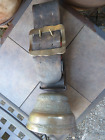 Huge RARE Antique SWISS Made COW BELL - EARLY 1900'S VINTAGE