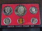 1974-S US Mint Proof Set 6 Coin Set OGP  Display 40% Silver Dollar & Cameo Coins