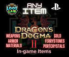 PS5 Dragon's Dogma 2 Items - Custom Bundles, All Items Available, Fast Reply
