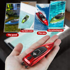 Mini RC Boats 2.4G High Speed Racing Boat 4CH Remote Control w/ LED Light Toy US