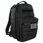 LINE2design First Aid Trauma Backpack - EMS Medical Tactical Molle Bag - Black