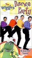 Wiggles, The: Wiggles Dance Party (VHS, 2001)Open Used
