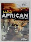 NEW SEALED Nintendo Wii/Wii-U Cabela's African Adventures Video Game cat hunting