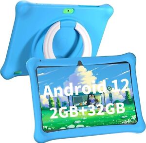 Kids Tablet 10.1 inch Android 12 Tablet for Kids 32GB Bluetooth WiFi Dual Camera