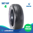 Set of (4) Driven Once 235/60R18 Hankook Winter iCept evo2 SUV (W320A) 107H -...