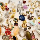 Vintage Single Earring Lot Jewelry Bulk Craft Signed Unsigned Rare 115 Piece