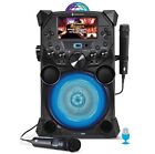 Singing Machine SDL9040 Fiesta Voice Bluetooth Karaoke System with LCD Monitor a