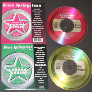 BRUCE SPRNGSTEEN LEGEND SERIES KARAOKE 2 CD+G VOL-50+164 NEW IN PLASTIC w/PRINT