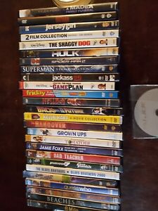 Lot of 27 Action Adventure Comedy Movies Used  DVD
