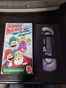 Super Mario Bros Super Christmas Adventures VHS DIC Toon Time Cartoon 1991