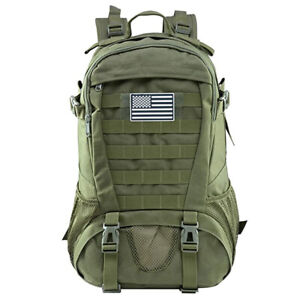 Military Tactical Backpack Army Molle Bug Out Bag Rucksack Travel Hiking Camping
