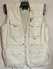 ORVIS Size Medium Heavy cotton Fishing Utility Hiking Outdoor Pocket Vest